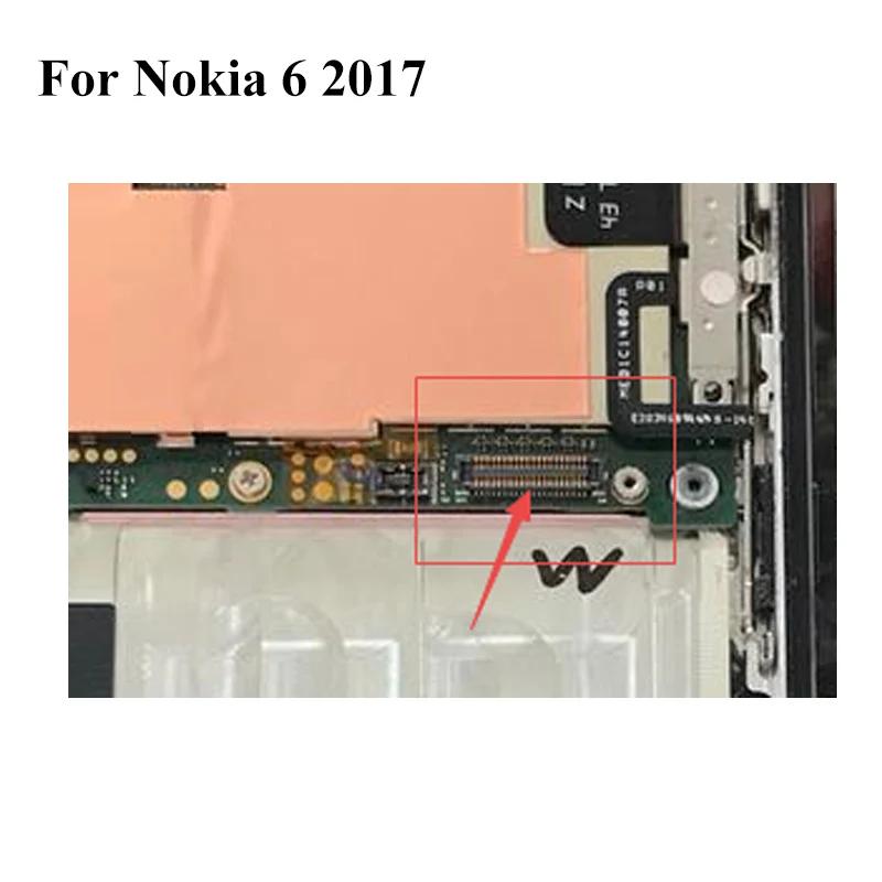 2 PCS Ű 6 Nokia6 LCD ÷ ũ FPC Ŀ Ű 6 Nokia6 2017